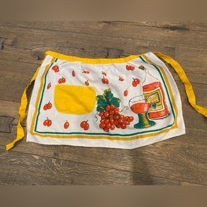 Vintage Royal Terry Kitchen Apron w/ Pocket